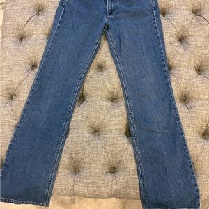 DKNY Blue Denim Jeans with Contrast Stitching